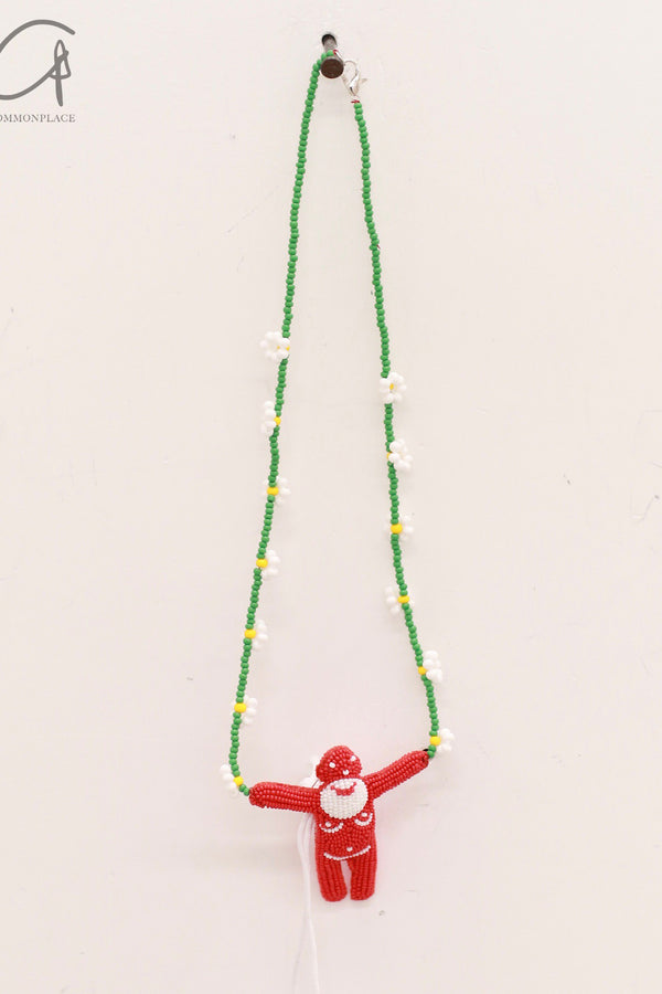 Walter Van Beirendonck SS25 Daisy Necklace WVB-9022-White